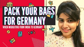 What to bring from india to Germany|Things to bring to Germany for students or Family|Indian vlogger