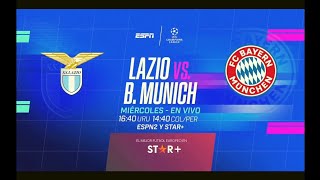 UEFA Champions League 23/24 | Lazio vs Bayern Múnich | Octavos De Final [Ida] Promo ESPN