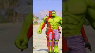 GTA V HULK WEAR DEADPOOL COSTUM SUIT #shorts | Maheshwar Gamerz