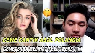 Gadis cantik Polandia Gemeteran Saat tau Follower instagram fiki naki | Ome. Tv Internasional