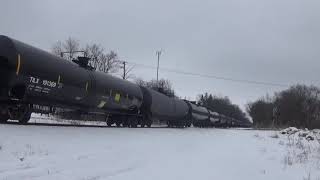 CSXT 5118 Takes U703 West at Cherry Valley