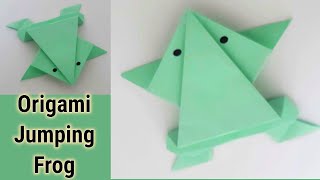 Easy Origami Jumping Frog | Paper Jumping Frog | Jumping Frog Origami