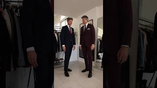 Groom & Groomsmen Outfits in Burgundy & Navy?!?