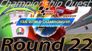 #CatalanGP: 2017 MotoGP Fan World Championship Round 22