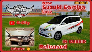 🆕 Suzuki Eartiga 2022 Car Mod & Livery In Bussid | 🆓 | #bussid #mods #modsforbussid #newcarmod #mod