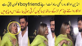 Indian actress Rakhi sawant with boy friend Adil #rakhisawant #indianactress #videoviral