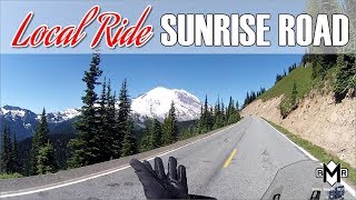 RIDE up SUNRISE RD MT RAINIER | KAWASAKI VERSYS