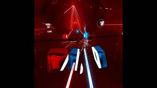 I'm trying beat saber for the first time on youtube VR