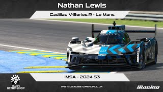 iRacing - 24S3 - Cadillac V-Series.R - IMSA - Le Mans - NL