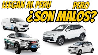 ¿SON MALOS? LLEGAN AL PERU CUATRO VEHICULOS ELECTRICOS