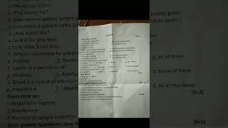 14 August 2023, Microbiology and infection control, question paper #abvmu #ytshorts #reels