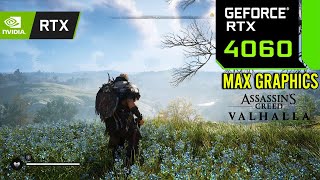 Assassins Creed Valhalla : RTX 4060 8GB ( Maximum Graphics Settings )