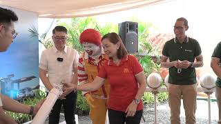 Mcdonald's Cresendo first Green & Good store in Tarlac