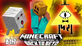 Minecraft: Back to Beta [#7] - Wyprawa do Netheru i Pixelart Billa!! (Halloween)