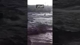 سيول  جارفة في الجزائر  امس ...#الجزائر #storm #اكسبلور #طقس #امطار #floods