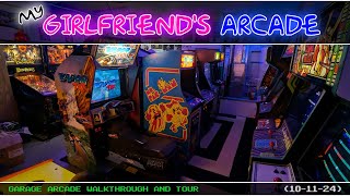 My Girlfriend's Arcade! | Garage Arcade Walkthrough and Tour