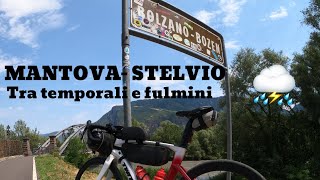 (legendado) 300 KM MANTOVA-STELVIO! TEMPORALI- VENTI A 30km/h