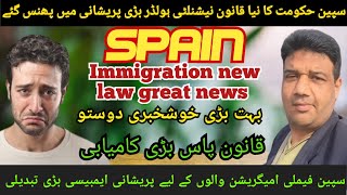 Spain immigration latest update|Spain asylum seekers new law|spain embassy islamabad visa processing