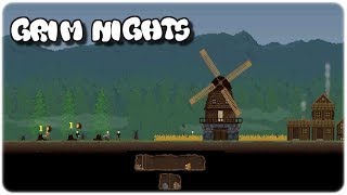 Grim Nights -  CRIE UMA VILA MEDIEVAL E SOBREVIVA A NOITE! 🏹