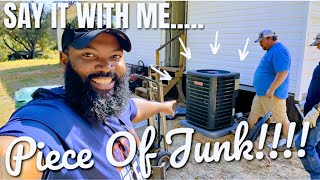 Installing "HVAC" In My Mom's Mobile Home | TURNING RAW LAND INTO A BEAUTIFUL  HOMESTEAD {DEBT FREE}