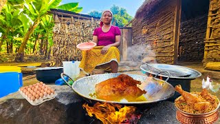 African village life #cooking Village food Authentic Swahili Biryani for Breakfast