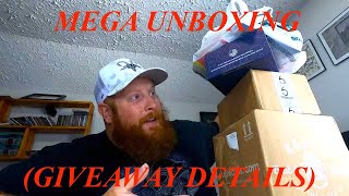 MEGA Unboxing (GIVEAWAY details)