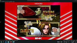 SamSho Neo Geo Collection Yuzu On Steam Deck (SamSho 5 Special)