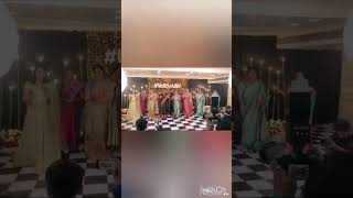 #sangeet dance # Bride's Mom and Aunts dance Telugu song  #ladies group #simple steps #madhuramfoodz