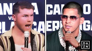 “I’ll K*ll You B*TCH!” Canelo Alvarez LOSES IT On Edgar Berlanga At Press Conference