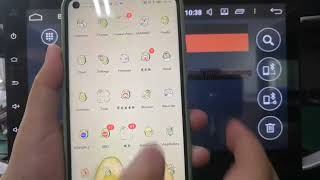 Function Display:internet via bluetooth on KLYDE android 9.0 car radio