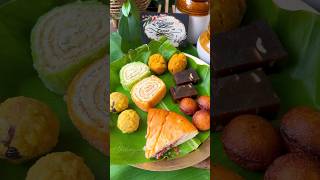 മധുര പലഹാരങ്ങൾ #shorts #sweet #jamroll #unniyappam #halwa #laddu #vettucake #dilkush