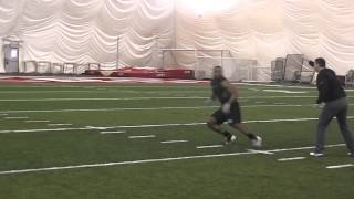 Rutgers Pro Day: WR/DB Drills