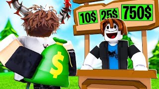 Getting 1k ROBUX donated in PLS DONATE AGAIN (ROBLOX)