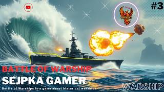 Battle of Warship New Update Unleashing Epic Naval Warfare! #gaming #viralvideo