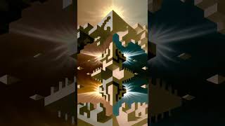 Fractal Realms: Escher's Illusionary Odyssey