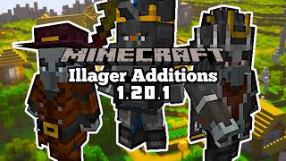 *NEW* Illager Additions Mod Update - Minecraft 1.20.1 (Mod Showcase)