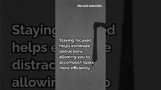 The Power of Focus  Unlock Your Hustle Potential #facts #science