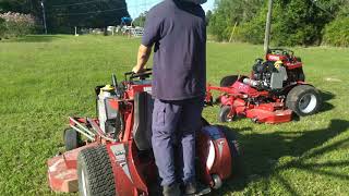 Z3 72" vs Z2 61" stand on mower