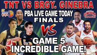 BRGY. GINEBRA vs TNT! Game 5 Finals - PBA Live Full Game Today - Dasmariñas Arena - 2K24