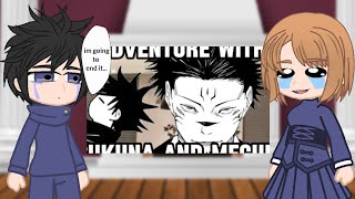 Jujutsu kaisen react to le engin jujutsu videos ll jujutsu kaisen ll gacha reaction ll nagumogc  ll