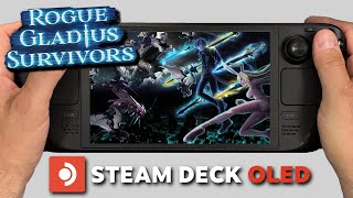 Rogue Gladius Survivors | Steam Deck Oled Gameplay | Steam OS | Next Fest Demo