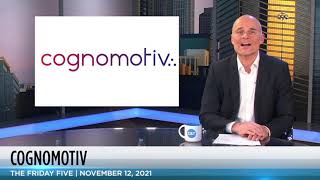 COGNOMOTIV: Featured on the CBT News Friday Five with Steve Greenfield!