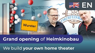 Cinema at its best! Grand opening from our partner Heimkinobau GmbH at the Wurster North Sea coast