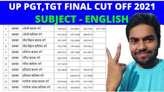 up tgt english cut off 2021| up tgt cut off 2021| pgt english cut off 2021| up pgt cut of 2021