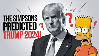 The Simpsons Predicted 2024! Trump is the president of America 2024 Election