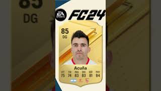 Update Fifa Cards FC 24 🆙️  Argentina 🇦🇷 #shorts #football