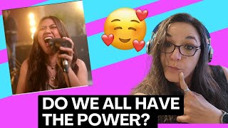 Morissette- Power- First Time Reaction!!!! POWERFUL!!