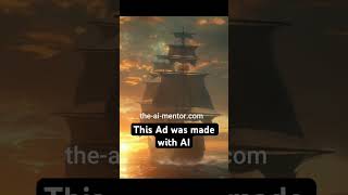 This rum ad was made 100% with AI #shorts