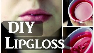 DIY Lipgloss | EASY Lipgloss selber machen | DEUTSCH