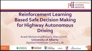 Reinforcement learning based safe decision making for highway autonomous driving